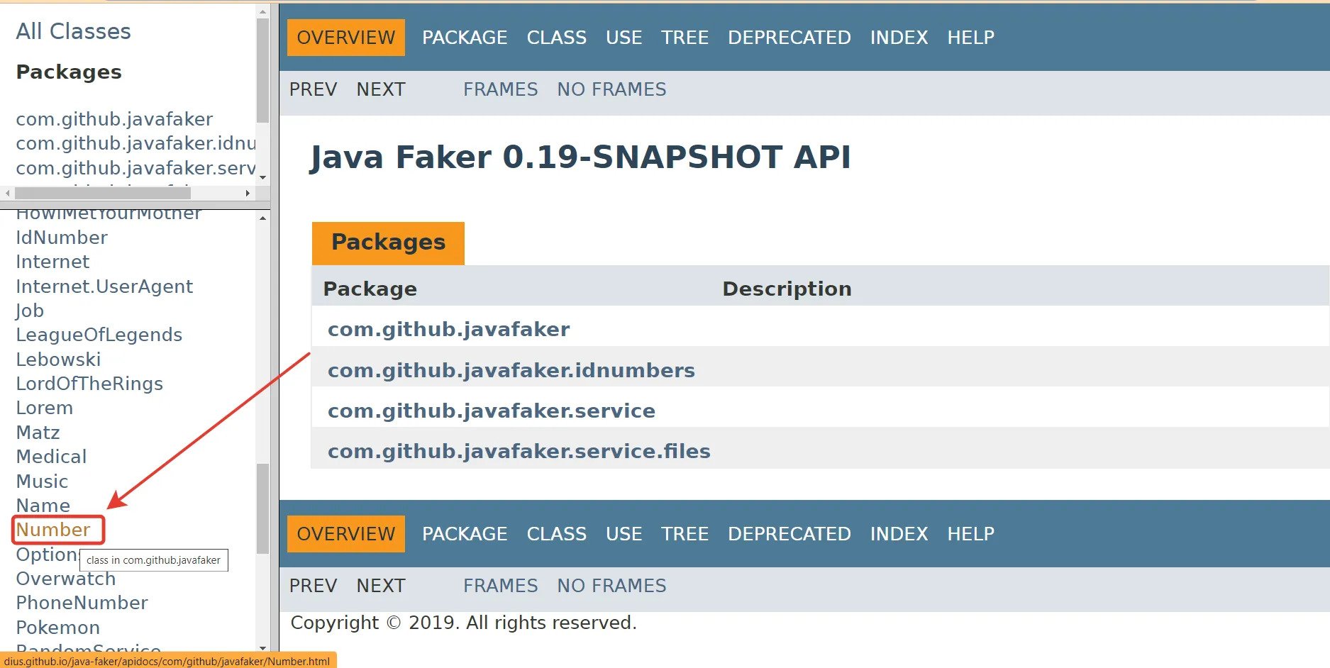 Java Faker